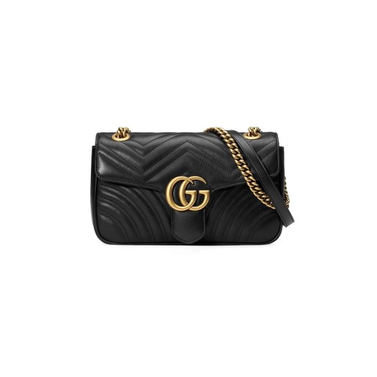 GG Marmont small matelassé leather shoulder bag