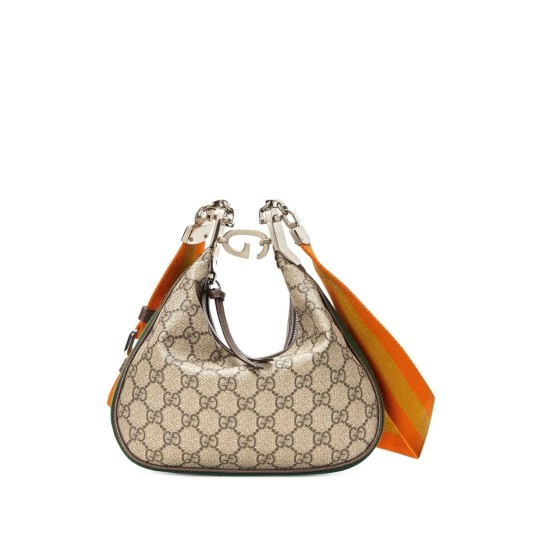 GG Supreme interchangeable-strap shoulder bag