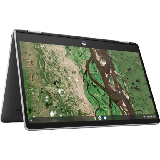 HP Chromebook x360 14b-cb0097nr, 14", touch screen, Chrome OS™, Intel® Pentium® Silver, 8GB RAM, 128GB eMMC, HD