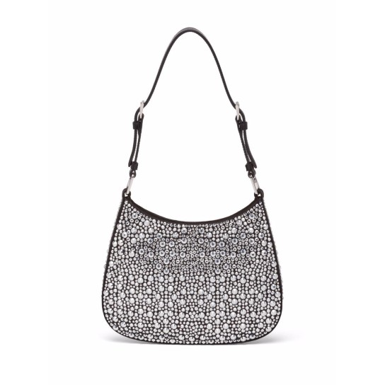 embellished Cleo shoulder bag