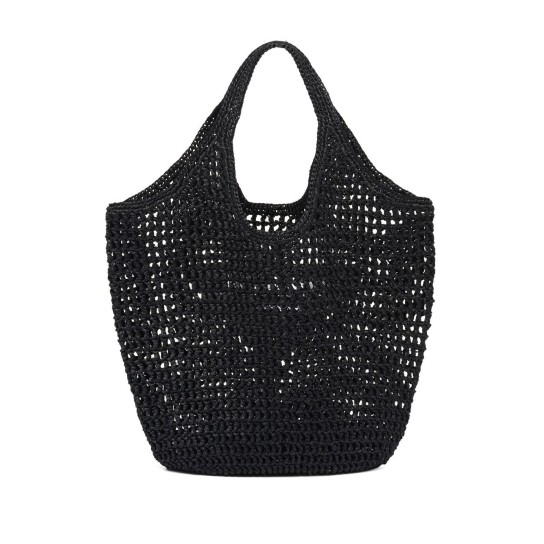 interwoven logo tote bag