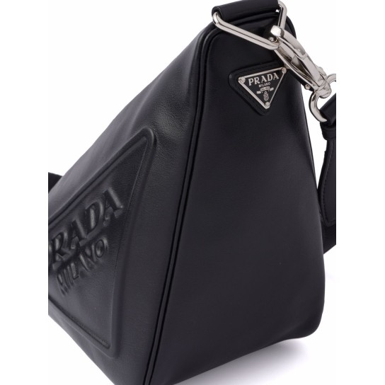 logo plaque shoulder bag