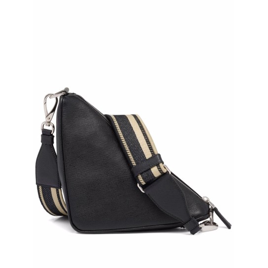 Saffiano leather Triangle bag