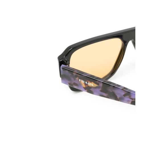 tinted square-frame sunglasses