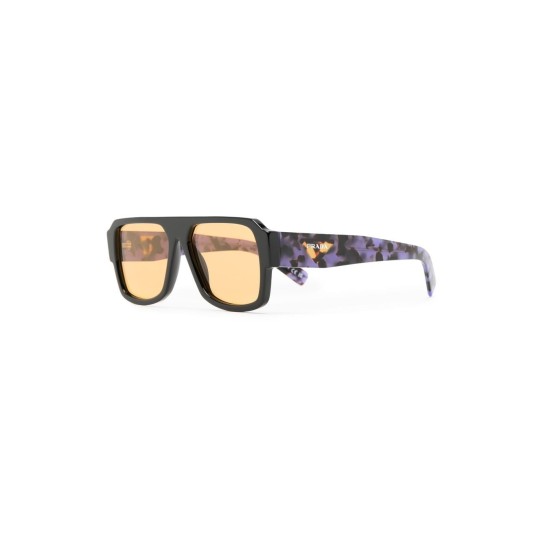 tinted square-frame sunglasses