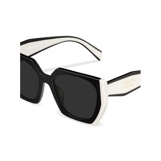 oversize hexagonal-frame sunglasses