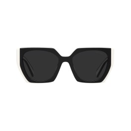 oversize hexagonal-frame sunglasses