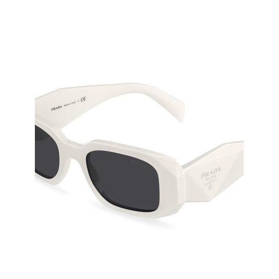 rectangle-frame tinted sunglasses