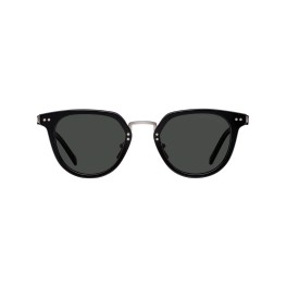 oval-frame sunglasses