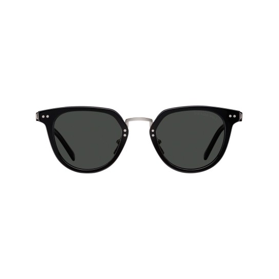 oval-frame sunglasses