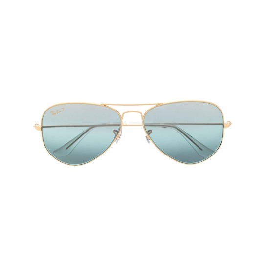 aviator-frame sunglasses