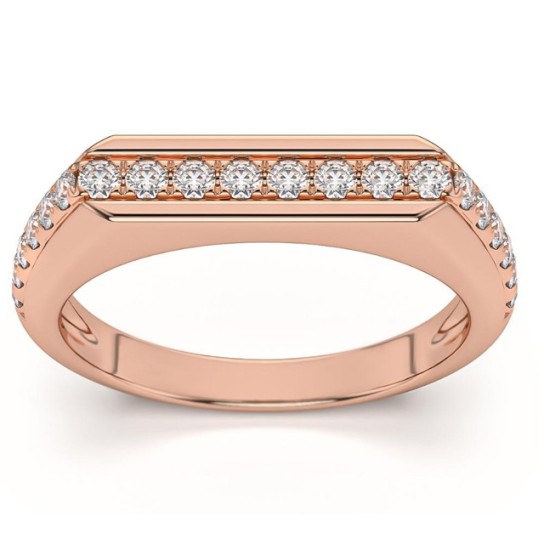 3/8Ct Diamond Ring in 10k White, Yellow, or Rose Gold (G-H, I1)