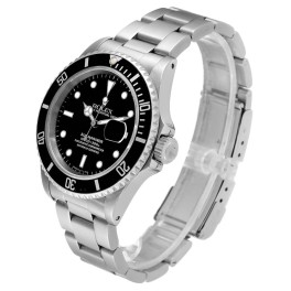 Rolex Submariner Black Dial Steel Mens Watch 16610