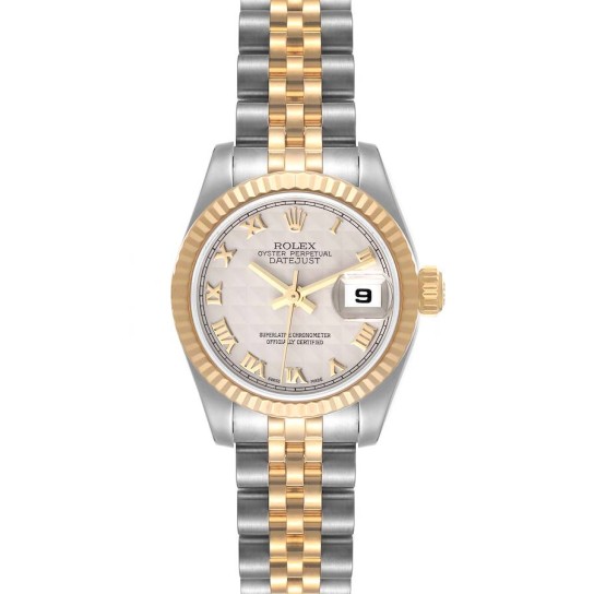 Rolex Datejust Steel Yellow Gold Ladies Watch 179173 Box Card