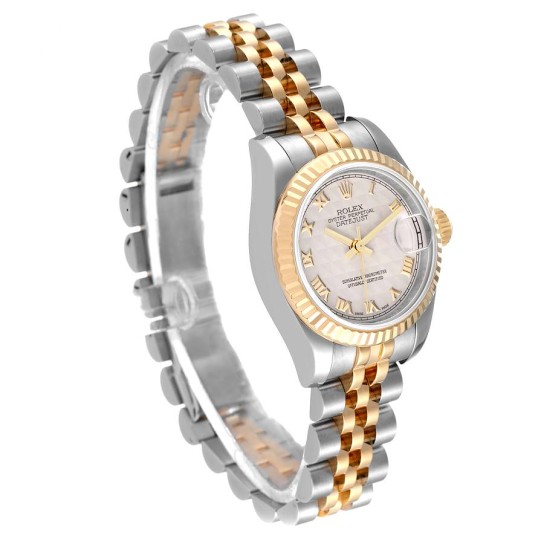 Rolex Datejust Steel Yellow Gold Ladies Watch 179173 Box Card